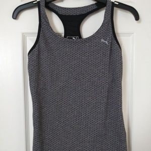 PUMA SPORTS RACERBACK TANK BRA SIZE M